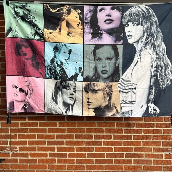 Taylor Swift Collage of photos, backdrop, 3 x 4, New - Picture 1 of 3